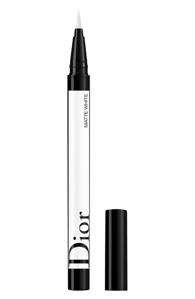 Dior Show On Stage Eyeliner In Matte White