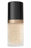 Too Faced Born This Way Natural Finish Longwear Liquid Foundation Pearl 1 oz/ 30 ml In Pearl