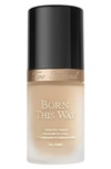 Too Faced Born This Way Natural Finish Longwear Liquid Foundation Vanilla 1 oz/ 30 ml In Vanilla