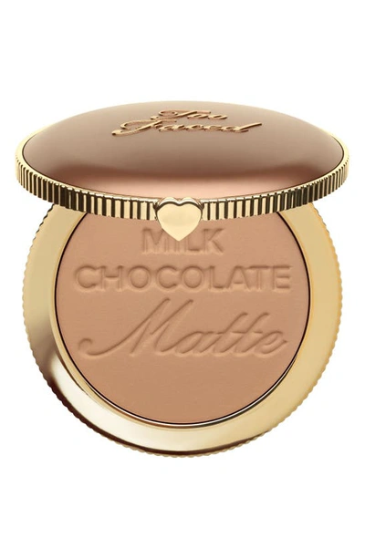 TOO FACED CHOCOLATE SOLEIL MATTE BRONZER, 0.28 OZ,70234