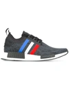 Adidas Originals Nmd_r1 Primeknit "tri-color" Sneakers In Grey