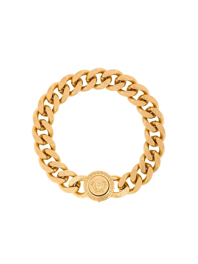 VERSACE logo embellished bracelet,DG06996DJMT12972768