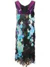 RUBIN SINGER SEQUINNED SHIFT DRESS,3270912868308