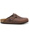 Birkenstock Boston Mule Sandals In Brown