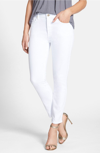 JEN7 BY 7 FOR ALL MANKIND STRETCH CROP SKINNY JEANS,GS8138616J