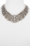 Baublebar Kew Collar Statement Necklace, 16 In Pearl/ Gold