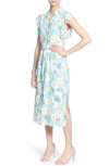 CATHERINE CATHERINE MALANDRINO FREDDA PRINT MIDI DRESS,MCD80205