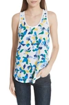 EQUIPMENT MEL FLORAL SILK TANK TOP,18-2-002316-E915