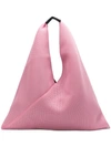 MM6 MAISON MARGIELA MM6 MAISON MARGIELA TRIANGLE HANDLE TOTE BAG - PINK,S54WD0032PR99212980979