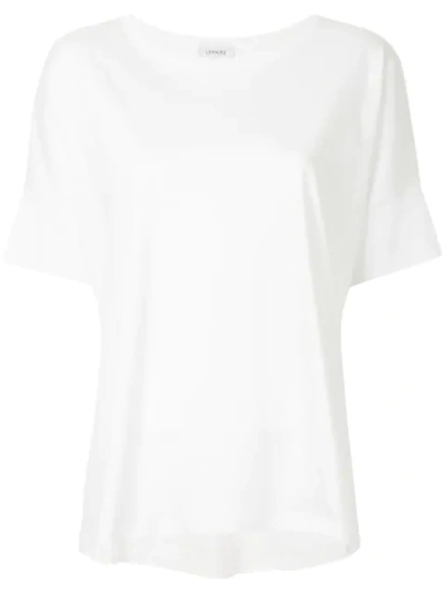 Lemaire Classic Short-sleeve T-shirt In White