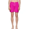 SOLID & STRIPED SOLID AND STRIPED PINK CLASSIC SWIM SHORTS