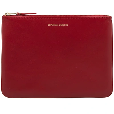 Comme Des Garçons Comme Des Garcons Sa5100rd Classic Wallet In Red