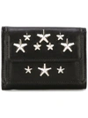 JIMMY CHOO NEMO STAR-STUDDED WALLET,NEMOCST11268599