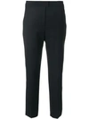 PIAZZA SEMPIONE PIAZZA SEMPIONE CROPPED TROUSERS - BLACK,P115S001812305630