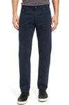 Ag Tellis Sueded Stretch Sateen Slim Leg Pants In Night Sea