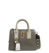 Marc By Marc Jacobs Little Big Shot Leather Tote - Grey In Graphite Multi