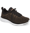 Apl Athletic Propulsion Labs Techloom Phantom 3d Metallic Mesh Sneakers In Black/ Rose Gold/ Melange