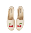 SOLUDOS CHERRIES EMBROIDERED ESPADRILLE,1000377