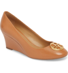 TORY BURCH CHELSEA LOGO MEDALLION WEDGE,45899