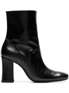 DORATEYMUR black Sybil 90 leather boots,FDORWSL900900512970264