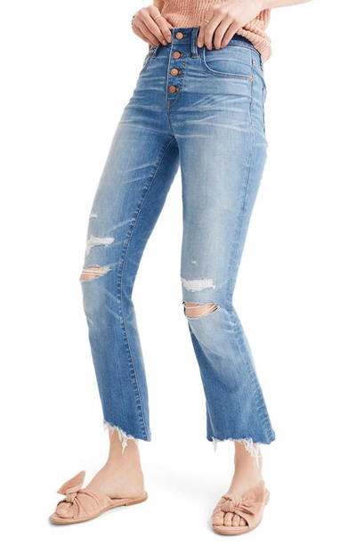 Madewell Cali Demi Boot Jeans In Bronson