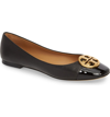 Tory Burch Chelsea Cap Toe Ballet Flat In Black