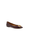Tory Burch Chelsea Cap Toe Ballet Flat In Malbec/ Malbec
