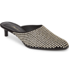 3.1 Phillip Lim Agatha Crystal-embellished Suede Mules In Black