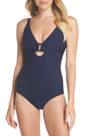 HEIDI KLEIN D-G RECTANGLE UNDERWIRE ONE-PIECE SWIMSUIT,BOHK09167