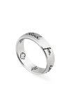 GUCCI BLIND FOR LOVE RING,YBC455247001011