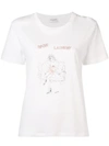 SAINT LAURENT illustrated T-shirt,531944YB2WN12980728