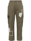 78 STITCHES patchwork combat trousers,3312970975