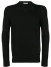 GIVENCHY star applique sweatshirt,BM904C4Y1112983585
