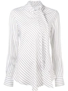 SEE BY CHLOÉ STRIPED TIE NECK BLOUSE,CHS18AHT0502312982351