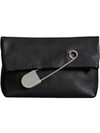 BURBERRY THE MEDIUM PIN CLUTCH IN LEATHER,407555112963207