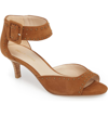 Pelle Moda 'berlin' Sandal In Cognac Suede