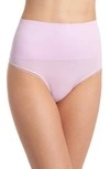 Yummie Ultralight Seamless Shaping Thong In Orchid Bouquet