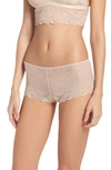 Madewell Lace Boyshorts In Ashen Silver