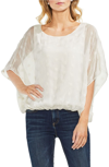 VINCE CAMUTO EMBROIDERED EYELET BLOUSE,9138089