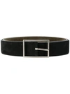 SIMONNOT GODARD SIMONNOT GODARD SQUARE BUCKLE BELT - BLACK,580633512977981