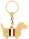 THOM BROWNE HECTOR ICON BRASS KEYRING,MZK033A0176312559680