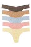 Hanky Panky Plus Thongs - Original Rise, Set Of 5 #4811xf In Ladylike Classic