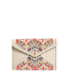 REBECCA MINKOFF DREAMY LEO ENVELOPE CLUTCH - BEIGE,HS18LWOC17