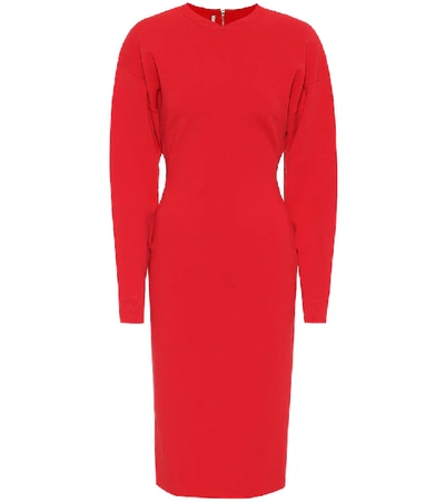 Stella Mccartney Sweatshirt Dress In Red