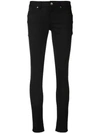 Liu •jo Skinny Fit Trousers In Black