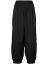 THE CELECT THE CELECT BALLOON TRACK PANTS - BLACK,WPLAW18PA0112995520