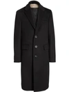 BURBERRY WOOL CASHMERE TAILORED COAT,800247812980035