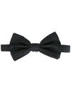 Dolce & Gabbana Silk Bow Tie In Black