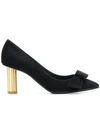 FERRAGAMO SALVATORE FERRAGAMO VARA BOW PUMPS - BLACK,69333812983649