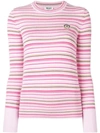 KENZO TIGER CREST STRIPED SWEATER,F862TO51186212989510